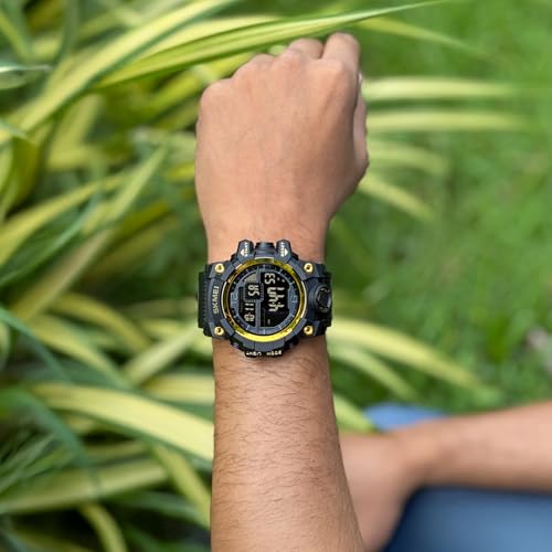 Image of SKMEI Watch for Men 50M Waterproof El Light Countdown Sports Watch Men's Fashion Casual Digital Watch 2245