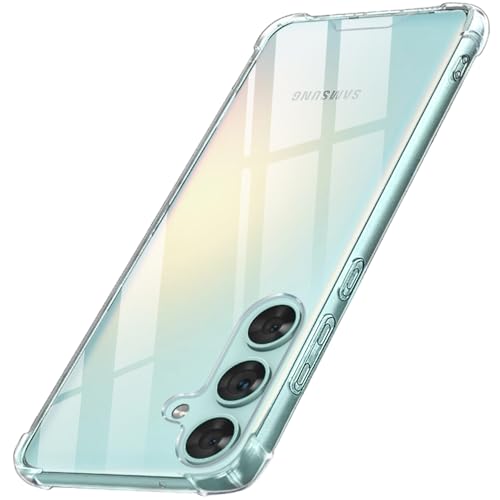 TheGiftKart Crystal Clear Back Cover Case for Samsung Galaxy M55 / M55s / F55 5G | 360 Degree Protection | Shock Proof Design | Transparent Cover for Samsung M55 / M55s (PC & TPU, Transparent Bumper)- Best and cheap mobile covers in India