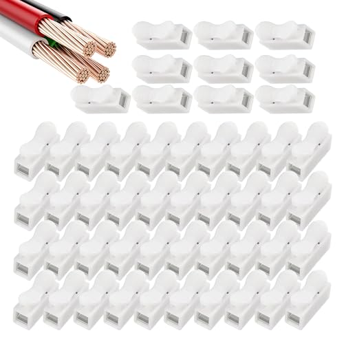 Terminales de resorte, 50 unidades, multifuncionales, aislados, 5 A, 250 V, para electrónica y coche