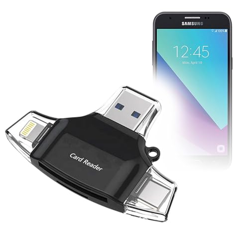 Lecteur de carte SD BoxWave : transférez vos fichiers du Galaxy J3 Luna Pro vers un ordinateur