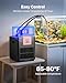VEVOR Aquarium Chiller 110 Gallon, 1/3 HP Water Chiller for Hydroponics, Fast Cooling for Fish Tank,Axolotl,Coral Reef,Quiet Refrigeration Compressor, Titanium Evaporator,Complete Fittings