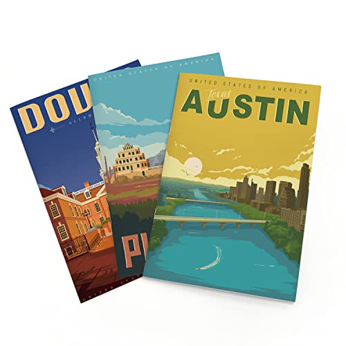 Austin Phoenix Dover American City A5 Vintage Travelers Notebook Journal 3Zbg 킢m[g m[g dpm[g (nCi[y[W)