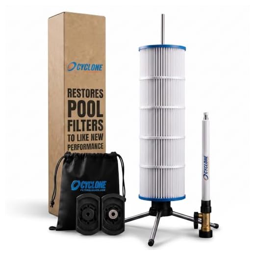 Cyclone Filter Cleaner for Pool Filters