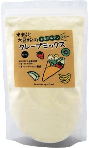 Amazon 小麦グルテンフリー 米粉と大豆粉のクレープミックス 400g 並行輸入品 みたけ食品工業株式会社 米粉 通販