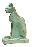 Discoveries Egyptian Imports - Miniature Patina Bastet Cat - 3' - Made in Egypt