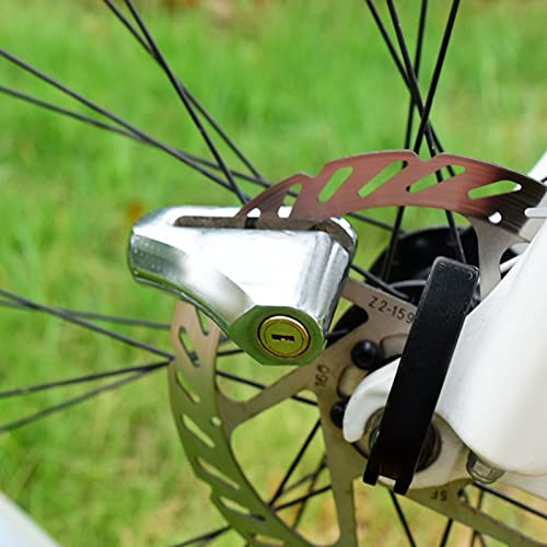 Bloqueio de Freio a Disco de Liga de Aço para Motocicleta, Bloqueio Antirroubo Com Chaves para Veícu