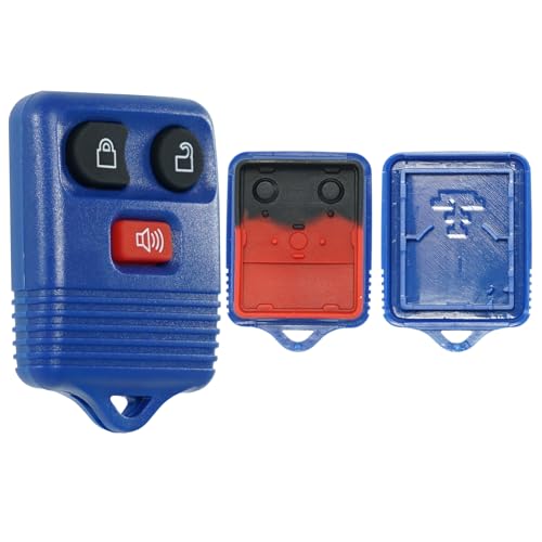 Coque de clé de rechange Ford F250 E150 boîtier robuste 3 boutons - 7