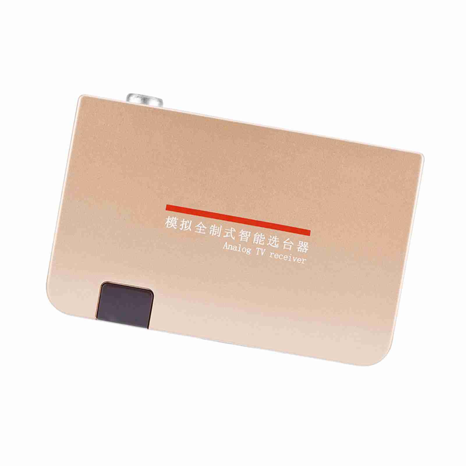 Convertisseur TV RF vers HDMI Récepteur TV Analogique, Adaptateur Convertisseur HDMI Télécommande, 100-240 V, pour Téléviseurs avec Port D'entrée HDMI, pour Projecteurs (Prise UE)