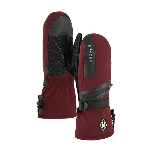 Spyder Womens Insulated Winter Ski Mitten Fig S