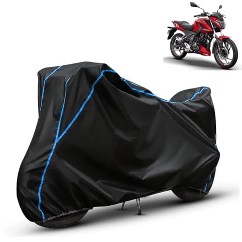 Image of Kerwa Waterproof Bike Cover Compatible with Bajaj Pulsar P150 | Dust Proof, UV-Resistant, All-Weather Protection Bike Body Cover, Windproof Elastic Bottom