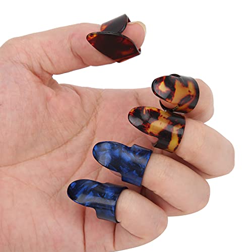 Médiator de guitare, 12 médiators de doigt en celluloïd avec boîte de rangement pour guitares acoustiques électriques… - Les Beatles, Paul McCartney, John Lennon, RIngo Starr, George Harrison Médiator de guitare, 12 médiators de doigt en celluloïd avec boîte de rangement pour guitares acoustiques électriques… – Image 4
