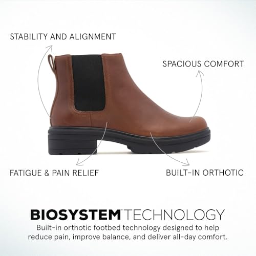 ABEO Vista Chelsea Boots for Women | Fall Boots For Women | Water Resistant Leather | Built-In Orthotic Insole3