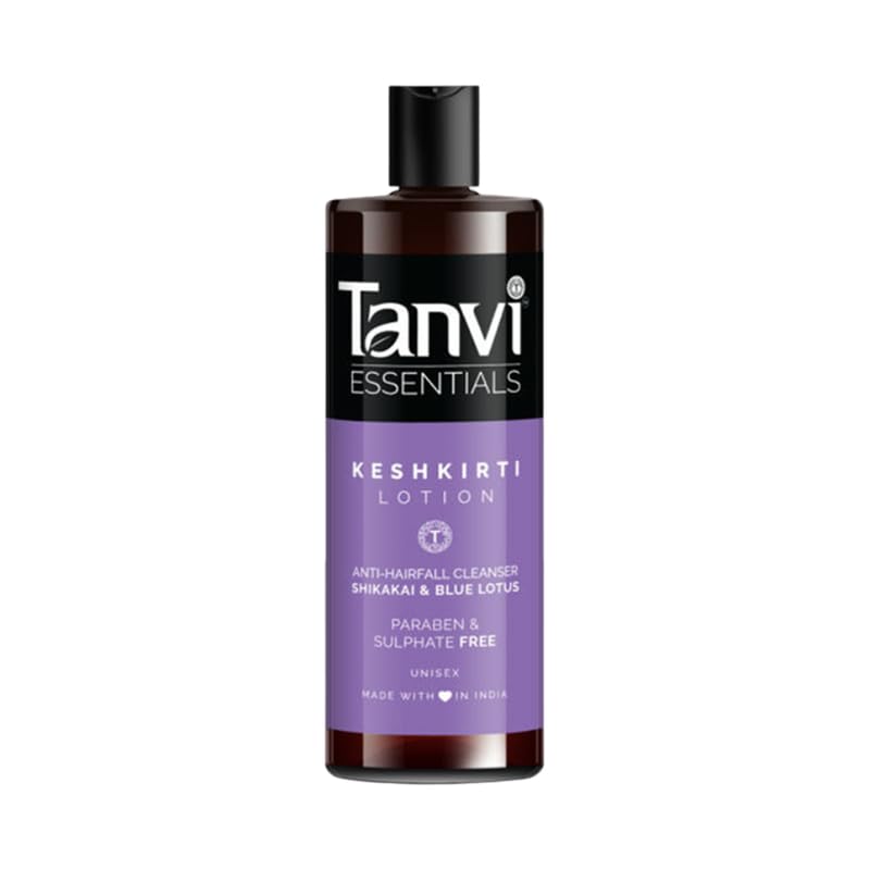 Tanvi Herbals-Tanvi Essentials Unisex Herbal Keshkirti Lotion With Shikakai and Blue Lotus | Paraben Sulphate Free Natural Cleanser for Hairfall, Scalp Infection and Alopecia (100 ml, Pack of 1)-image-39