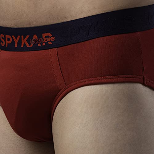 Image of Underjeans Men Cotton Blend Brief - Pack of 2