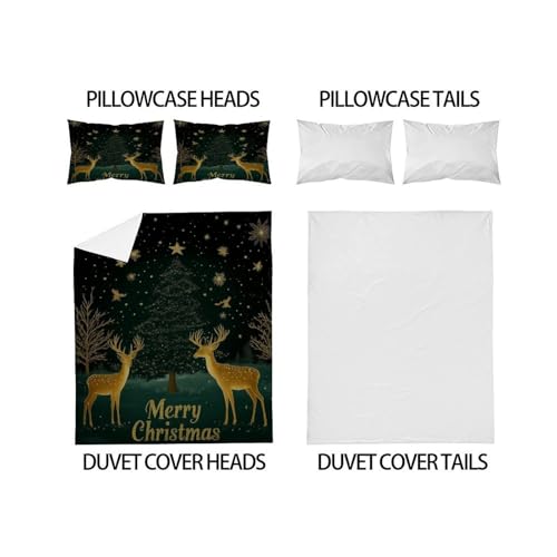 Housse de couette Noël Tree pour la magie des nuits d'hiver - 4