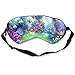 Produktbild Cartoon Unterwasser Garten Seepferdchen und Fisch optimale Schlafmaske für Augenmaske, geeignet für Reisen, Nickerchen, Meditation, Augenmaske mit verstellbarem Riemen, männlich, weiblich