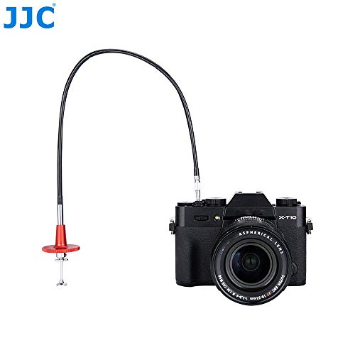 JJC TCR-40R Hochwertige Mechanische Sperren Kamera Fernauslöser Kabel mit Bulk Lock für Kamera Akzeptiert Standard Mechanische Kabel Release (Länge: 40 cm/39,9 cm)