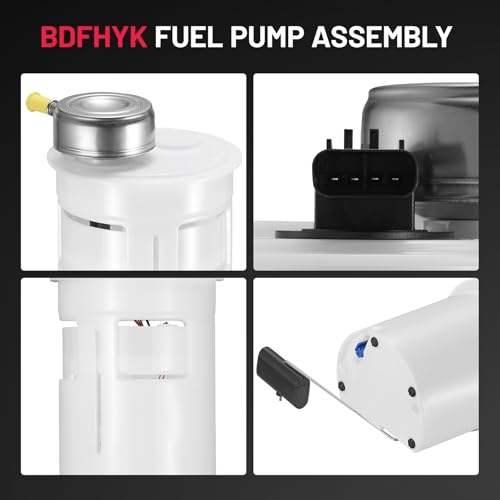 Image of BDFHYK Electric Fuel Pump Module Assembly Compatible with Dodge Ram 1500 2002 2003 3.7L 4.7L 5.7L 5.9L, V6 V8 Replace E7160M