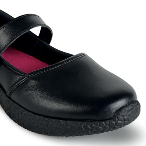 Image of KazarMax Girls Black Mary Jane Ballerina Sporty|Uniform|School Shoe