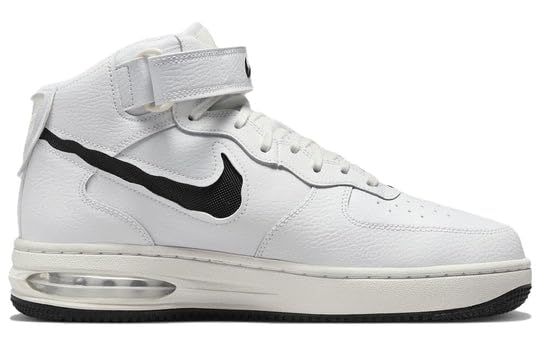 Nike Air Force 1 FB1374-101 Shoes Summit White/Black/Sail-Men's - 10.5 - FB1374-101-10.5