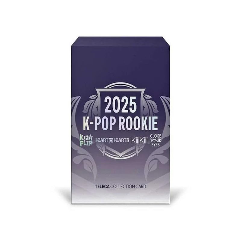 Carte da collezione Teleca K-Pop Rookie (2025) (10 confezioni + confezione promozionale)