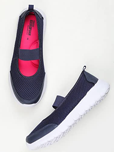 TRASE-Womens-Ballet-Flats-with-Soft-Memory-Foam-Insole-for-Enhanced-Comfort-Amazing-Step-in-Feel-Athleisure-Active-Wear-Slip-On-Bellies-for-Women-Girls-Breathable-Mesh-Uppers-for-Casual-wear-Formal-We