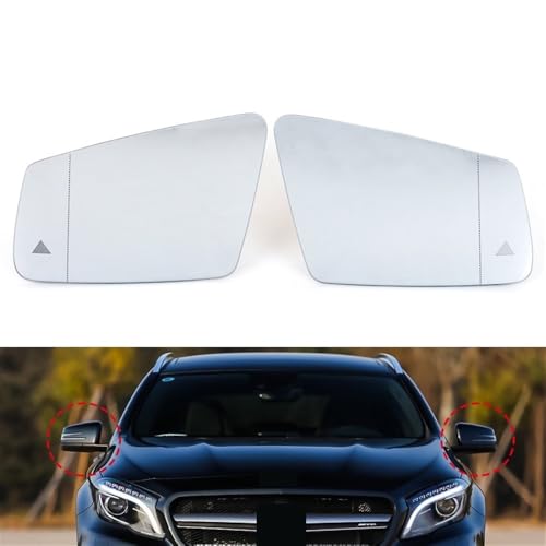 Verre de remplacement grand angle voiture pour rétroviseur Benz S