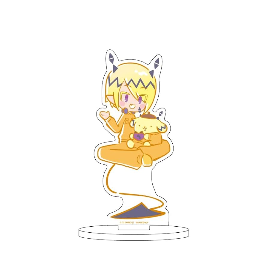 魔入りました！入間くん シャックス・リード サンリオコラボ 缶バッジ アニメ『魔入りました！入間くん』ハート型缶バッジ MD