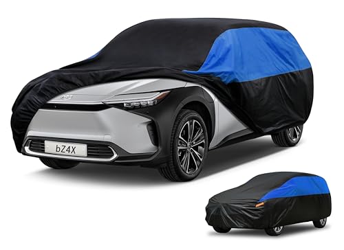 Image of GUNHYI Car Cover Custom Fit bZ4X Waterproof All Weather, Lightweight Full Exterior Cover for Automobiles Outdoor Sun UV Rain Dust Snow Wind Protection.