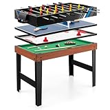 Construction Robuste : Conçue avec une structure robuste, cette table de jeu est conçue pour résister à un jeu vigoureux et offrir des années de plaisir. De plus, les matériaux MDF durables et les pieds antidérapants assurent stabilité et longévité, ce qui en fait l'ensemble de jeu parfait.