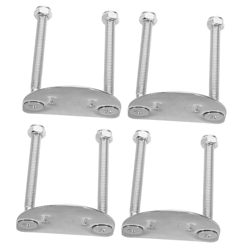 SKISUNO Essential Roller Skate Repair Parts 4pcs Roller Skate Bracket Plates Shock Absorption Hardware for Skaters