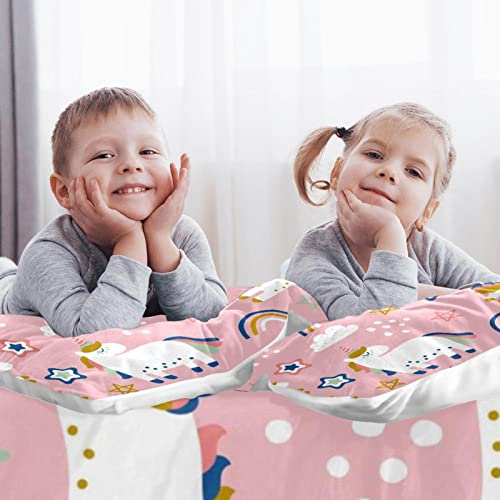 Parure de couette licorne et étoiles pour de douces nuits féeriques - 3