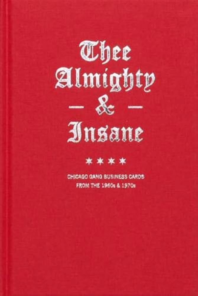 Amazon.co.jp: THEE ALMIGHTY & INSANE: CHICAGO GANG BUSINESS CARDS