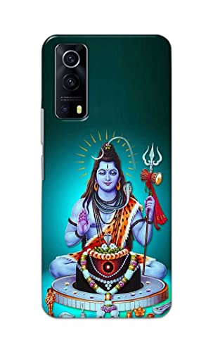 Image of Printed Hard Back Cover Case for Vivo Y53S | Vivo IQOO Z3 Back Cover (Lord Shiva) -1803