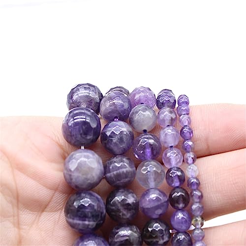 Quartz d'améthystes violettes à facettes pour créer vos bijoux d'été - 5