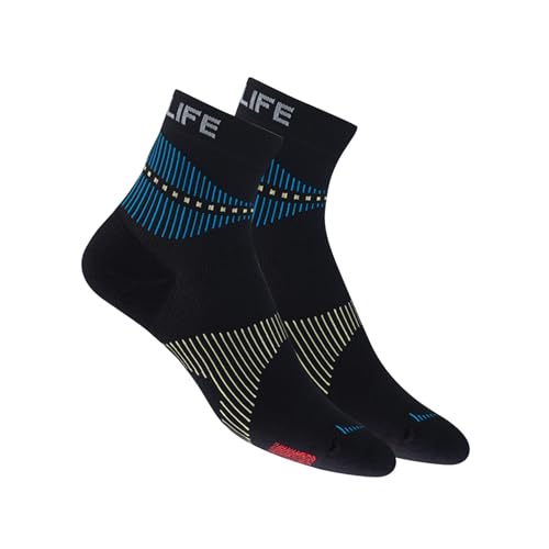 Mediashop NeuroSocks Athletic Socken - Das Original aus dem TV - schwarz -S - Socken - Größe 35-38 - Atmungsaktive Socken nahtlos & maschinenwaschbar blasenvermeidend & geruchshemmend