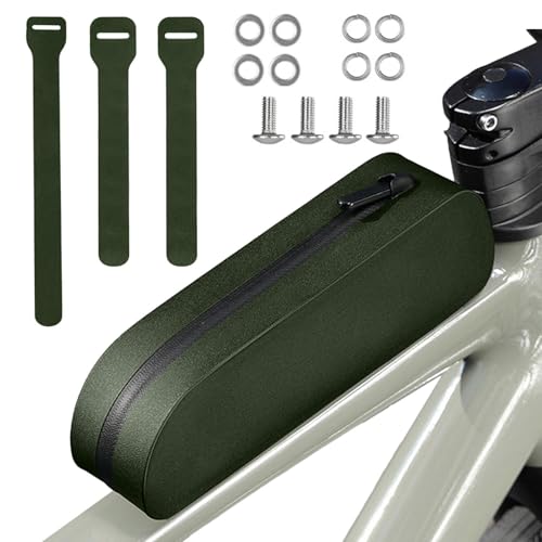Sacoche de cadre de vélo avec fermeture éclair pour ne plus perdre vos outils de réparation