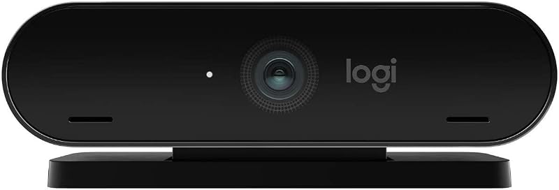 Logitech Logi 4K Pro Magnetic Webcam for Pro Display XDR, Video Calling Conferencing Recording, Zoom and Microsoft Teams, Ultra HD, Pro Streaming Web Camera (Renewed), Black