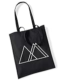 - Baumwolle New Order/Stoffbeutel Jutebeutel Tote Bag/SCHWARZ Black