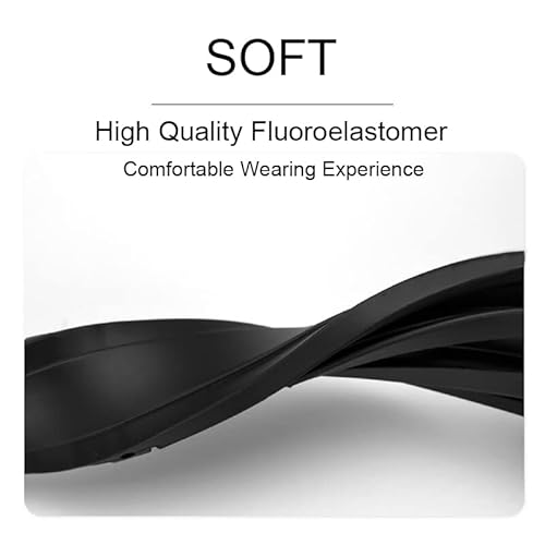 Wentokye 20Mm Curved Lug End Rubber Strap Watchband For Men & Women Watches-Replacement For Rolex,Tudor, Omega & Seiko Colors:black #TOP3