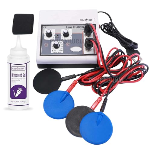 Physiowell Tens Machine for Physiotherapy Equipments Physiotherapy Machine Nerve Stimulato withr with One Year Warranty