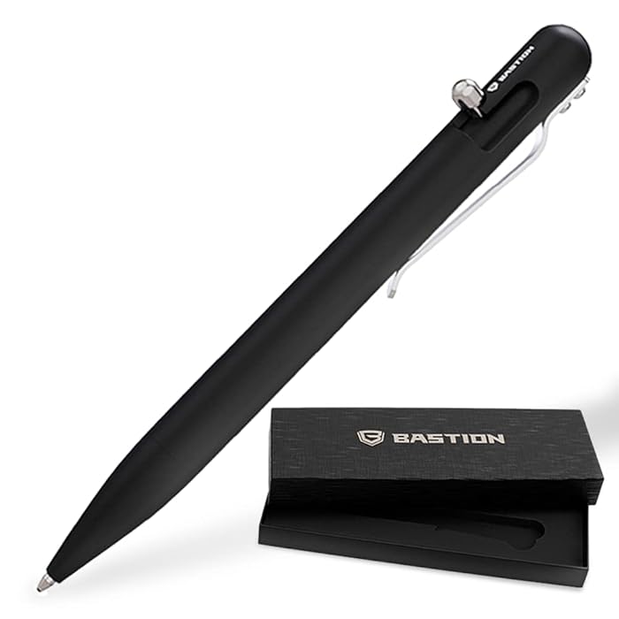 Buy BASTION Aluminum Bolt Action Pen with Gift Case Luxury Executive