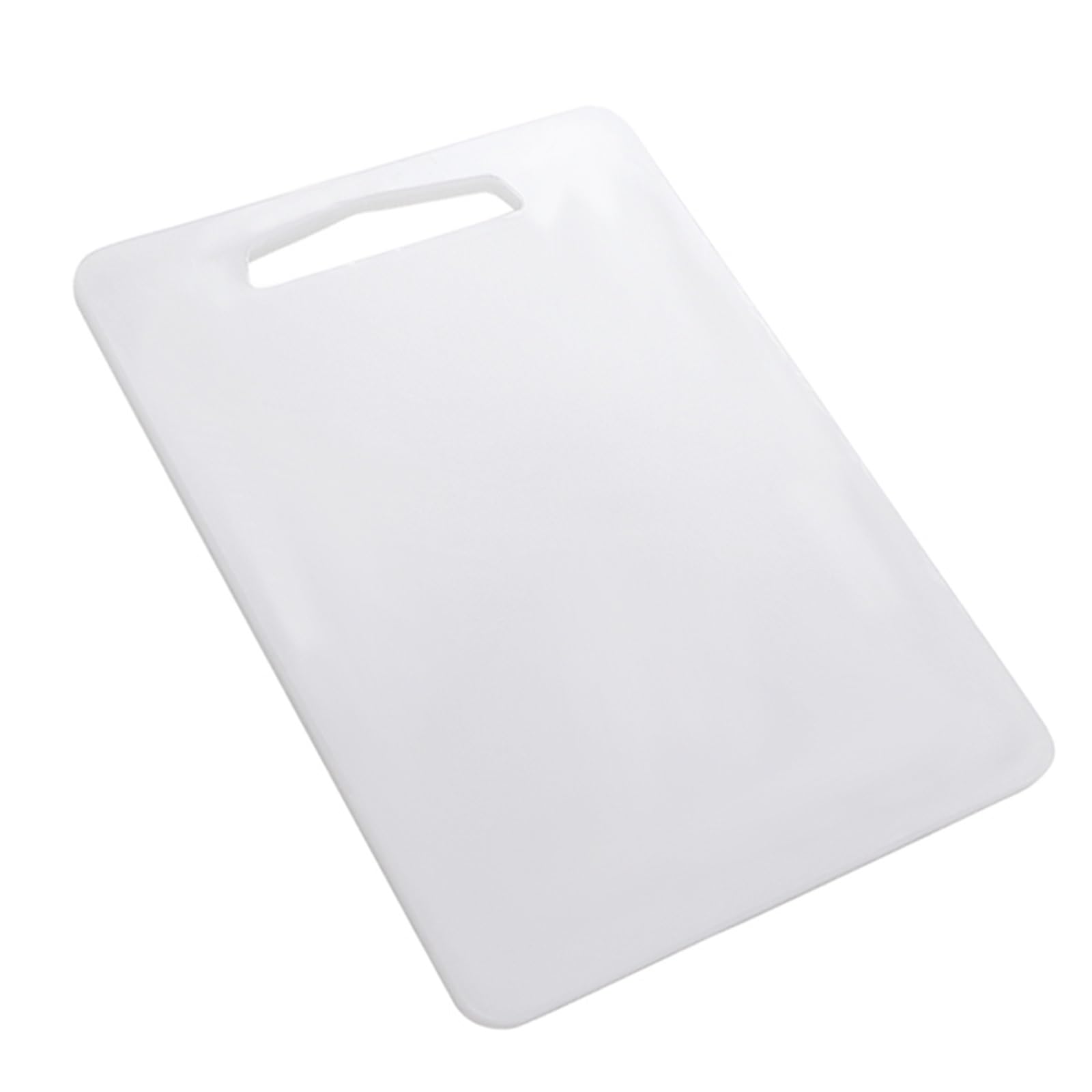 Tabla de cortar de plástico Tabla de cortar PP antideslizante for verduras y frutas, ideal for el hogar, la cocina camping, fácil limpiar transportar(25x17.5cm)