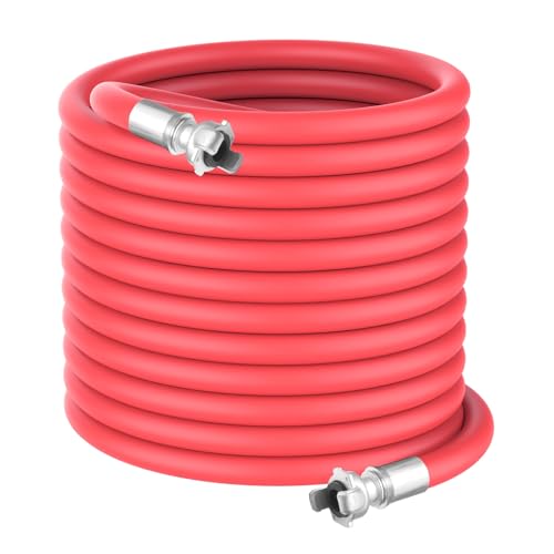 3/4 * 100FT Red Rubber Air Hose Chicago Connectors 100% Rubber 300 PSI