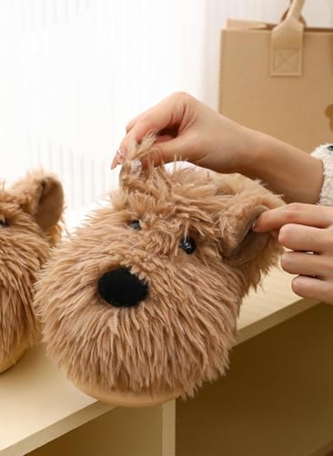 Niction Cute Slippers for Women Warm Comfortable Slip on fluffy Slippers Indoor and Outdoor Ladies Slippers Memory Foam House Shoes4