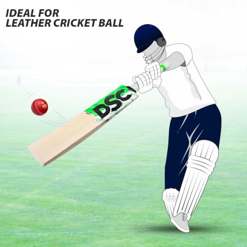 Image of DSC SPLIIT 400 English Willow Cricket Bat, Short Handle, Size-Mens