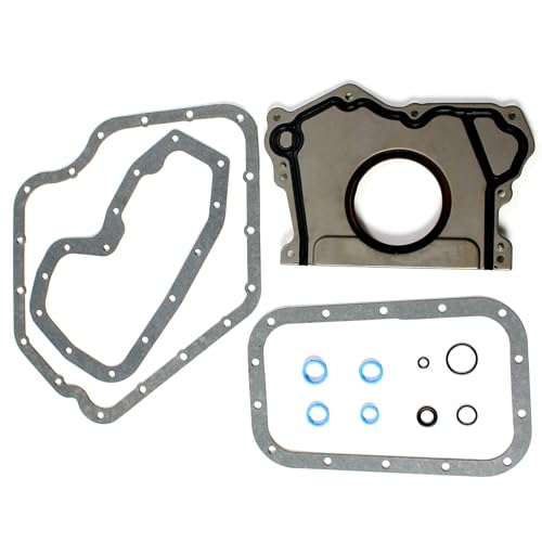 Image of AUCERAMIC CS26541 68078554AD Oil Pan Gasket Set Fit for 2011-2016 Chrysler 200 300 Dodge Avenger Challenger Charger Durango Grand Caravan Journey Jeep Grand Cherokee Wrangler Ram 1500 C /V 3.6L V6