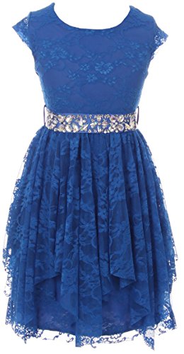 Little-Girls-Cap-Sleeve-Floral-Lace-Rhinestones-Belt-Asymmetrical-Princess-Flower-Girl-Dress-Royal-4-2J0K9S5