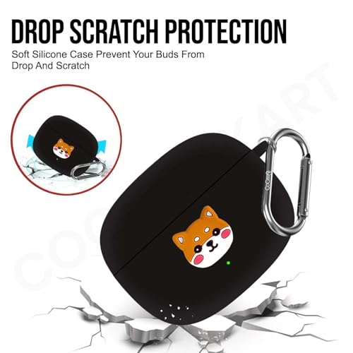 Image of Soft Silicone Case Cover for OnePlus Nord Buds 4 Pro (Sticker Shiba)