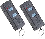 2 Pack Replacement for Hormann HSE2 HSE4 Remote Control, 868MHz Garage Door Opener Handheld Transmitter Compatible with Hörmann HSM2 HSM4 BS BS4 Series (2 Buttons)